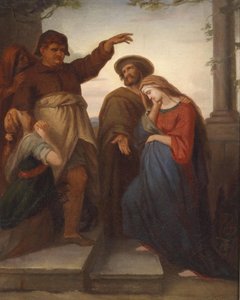 Joseph og Maria leder efter et hostel